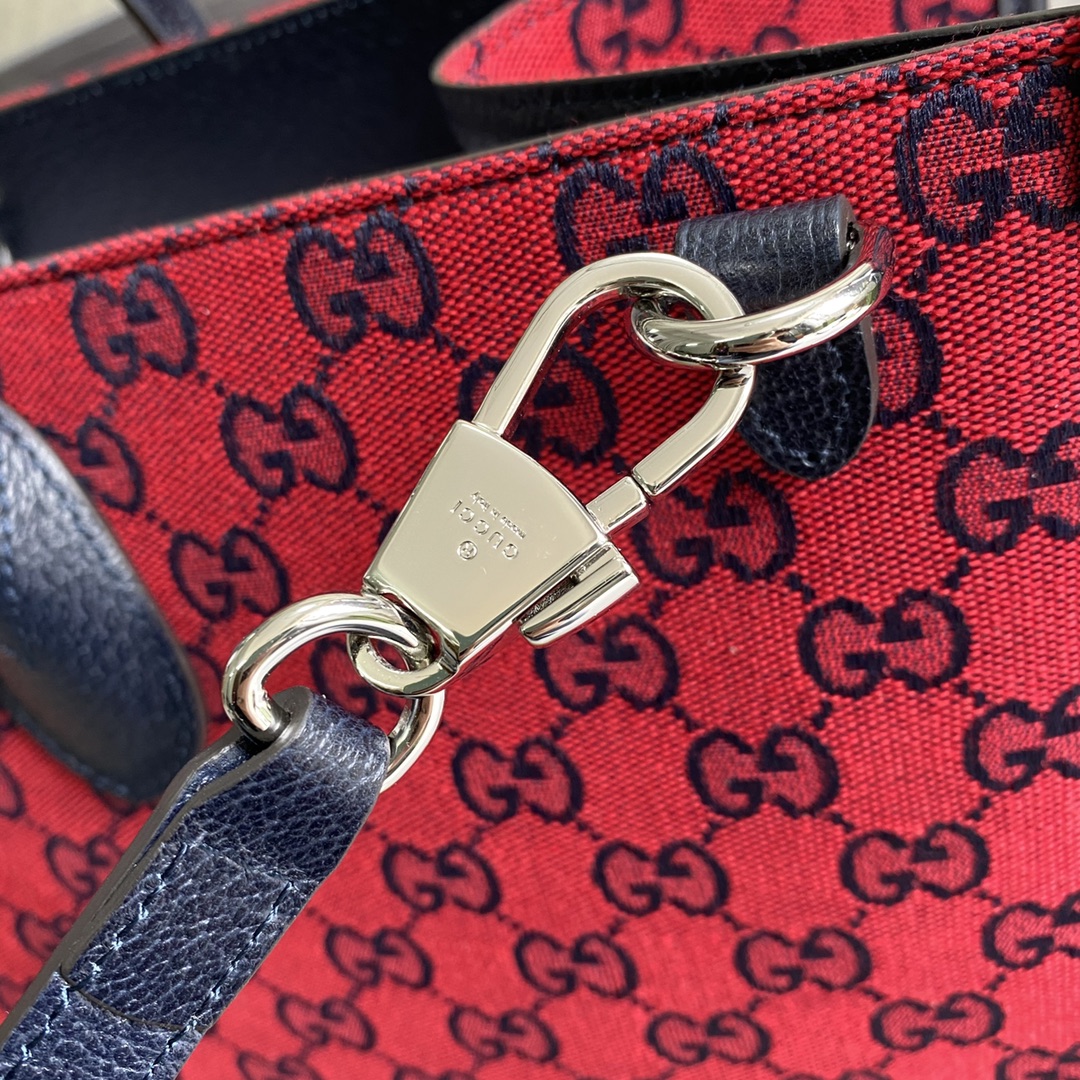 Gucci GG Large Tote Bag Shoulder Bag 659980 Red